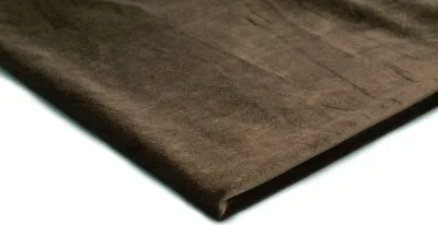 Obrázek produktu pro Pannesamt látka, samet, velur, velurová látka tmavě hnědá 50 x 150 cm