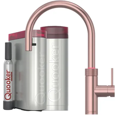 Produktbild von Quooker Flex Round PRO3 CUBE Kupfer Rosé *inkl.