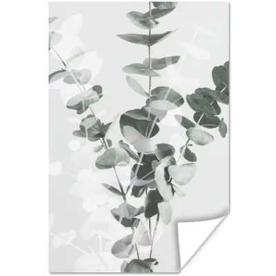 Produktbild von MuchoWow® Poster Pflanzen - Grün - Natur - Blätter 20x30 cm - Papierdruck