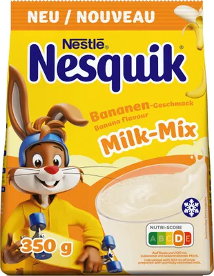 Image de Poudre pour boisson Nesquik au goût de banane, recharge 350g