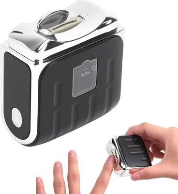 Produktbild von Elektrischer Nagelknipser mit LED Licht und Sensor, sicherer leiser Nagelschneider mit 3 Gesch USB-C, präzises Schneiden für Kinder und Senioren