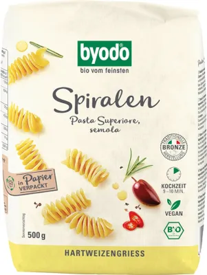 Zdjęcie produktu dla Makaron - spirale semola 500g
