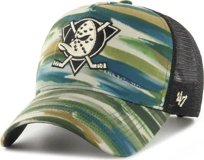 Zdjęcie produktu dla 47 Brand Trucker Cap - FISHERMAN CAMO Anaheim Ducks