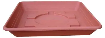 Produktbild von Untersetzer Lara eckig aus Terracotta, 40x40xH6 cm