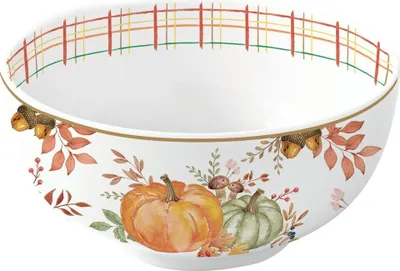 Produktbild von Dessertschale HARVEST Herbst mit Kürbis D. 12cm Porzellan Easy Life