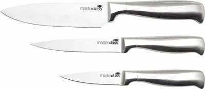 Immagine prodotto di Masterclass Kcmcssset3 Coltello da cucina 3 unità Argento Argento Taglia unica