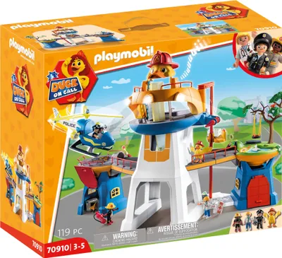 Produktbild von PLAYMOBIL Duck on Call 70910 D*O*C* - Das Hauptquartier
