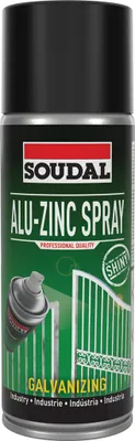 Zdjęcie produktu dla Soudal aluminium cynk w sprayu 400ml 154608