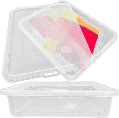 Plastový Kontajner S Vekom Multibox 40X33X10 Cm, 10 L