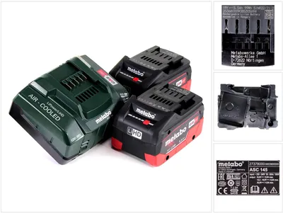 Produktbild von Basic-Set 685122000 2 x 5,5 Ah-LIHD + Ladegerät ASC 30-36