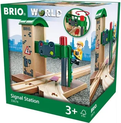 Zdjęcie produktu dla BRIO 7312350336740, Stanowisko sygnalizacyjne, 0,3 lat(a), Wielobarwny