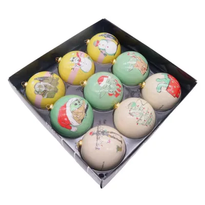 Produktbild von Disney Weihnachtskugeln The Mandalorian Star Wars Christbaumschmuck