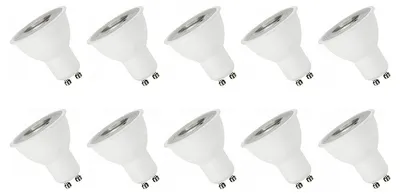 Produktbild von Spectrum GU10 LED Spot Lampe 4W 350lm 4000K Neutralweiß 230V 10 Stück