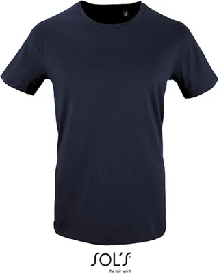 Obrázek produktu pro SOLs 02076 | Pánské tričko s krátkým rukávem Milo - barva: French Navy - velikost: L