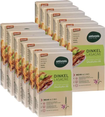 Produktbild von Lasagne, Dinkel hell, 12 x 250 g