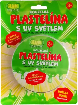Obrázok produktu pre GLUMI Magic plastelína s UV svetlom