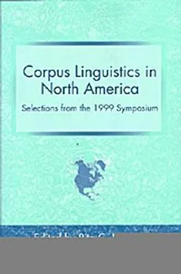 Obrázek produktu pro Corpus Linguistics in North America
