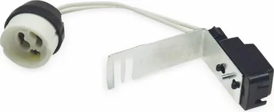 Produktbild von ChiliTec 19548 GU10 Lampenfassung mit Zugentlastung Keramik Fassung mit 10cm Kabel