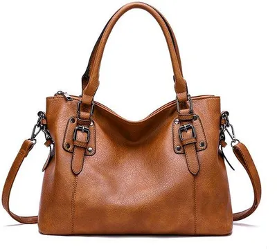 Immagine prodotto di Borse da donna in vera pelle, tra cui shopper, borse a tracolla, borse a bandoliera e borsette.