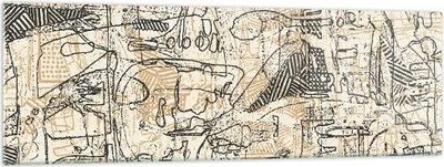 Produktbild von Bilder auf glas - Einteilig - Graffiti Kritzeleien Zeichnen - 160x50cm - Glasbilder - Wandbilder - Bilder - Wanddekoration aus Glas - Glas Bilder - Wandbild auf Glas - GAB160x50-5047