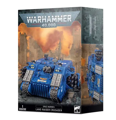 Produktbild von Warhammer 40.000 Space Marines Land Raider Crusader
