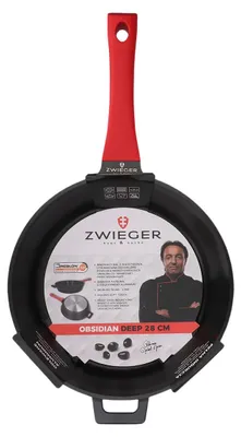 Zdjęcie produktu dla Patelnia głęboka 28cm Obsidian Zwieger