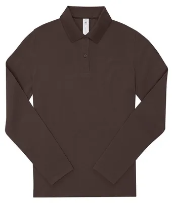 Immagine prodotto di B&C - Camicia da donna "My Polo 180" a maniche lunghe FK3287 (XXL) (caffè tostato)