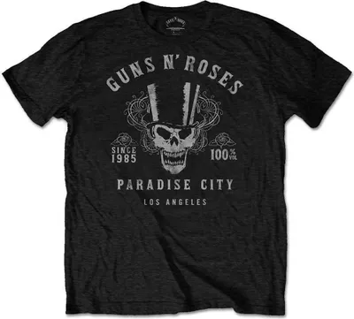 Produktbild von Guns N' Roses 100% Volume Black L T-Shirt