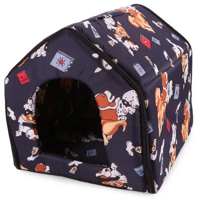 Obrázek produktu pro Verk 19003 Domeček pro psa, kočku 35 x 31 x 32 cm modrý