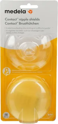 Produktbild von MEDELA Brusthütchen Contact M 2St PZN 07289357
