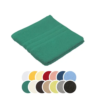 Produktbild von liebling Handtuch, 100% Baumwolle, mit Schlaufe, formstabil, weich, Serie Borkum, 50 x 100 cm, 60 Grad waschbar, trocknergeeignet, petrol
