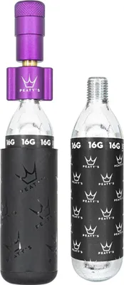 Immagine prodotto di Gonfiatore per pneumatici Holeshot CO2 - Strada e ghiaia (16 g) - Viola
