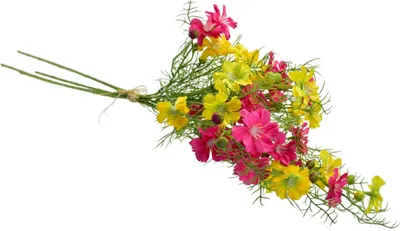 Produktbild von Wiesenblumen gelb und rosa 70 cm