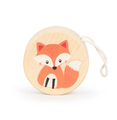 Image de petit pied Yoyo en bois Fox