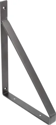 Produktbild von GTV Regalträger 30x22 cm I Schwarz matt I Retro Industrial Metall Wandträger I Regalhalter für Wandregal I PP-GINO-20M