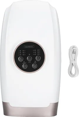 Image de Appareil de massage des mains avec chauffage électrique, rechargeable par USB, appareil de soin de compression palmaire relaxant et rajeunissant pour femmes