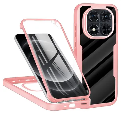 Zdjęcie produktu dla Techsuit 360 Protector etui Xiaomi Redmi Note 14 Pro 14 Poco X7 - Różowy