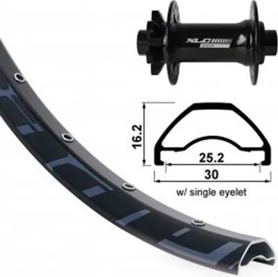 Produktbild von XLC V-Rad 29" FW-A02 6-Loch..szTA 15 110mm