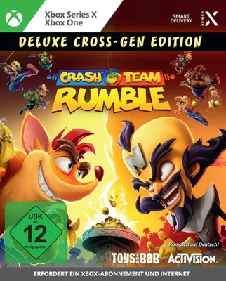 Cover art for the video game Crash Team Rumble.
