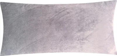 Produktbild von 1 x Fleece Winter Kissenbezug in 40x80cm - Grau - weich flauschig und warm, Kissenhülle, kuschelig (1-Stück-40x80cm-Grau)