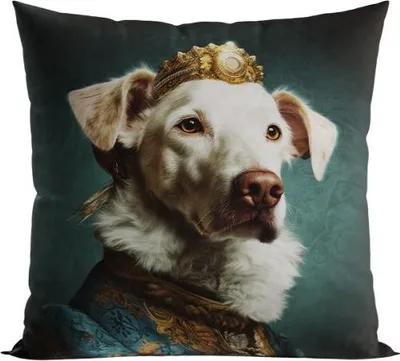 Obrázok produktu pre MARKIZETA HEKTOR DOG Dekoračná obliečka na vankúš VELVET, 40x40cm, farba 001 P00147/POP/001/040040/1