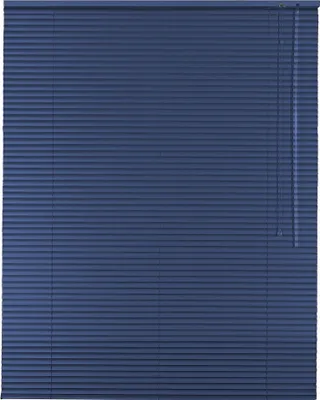 Produktbild von Alu Jalousie Aluminiumjalousie 65 x 220 cm blau Rollo Jalousette Bedienseite rechts