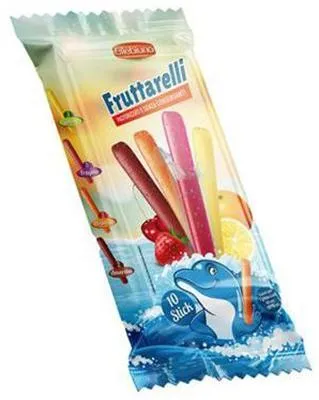 Produktbild von Fruttarelli Fruchteis Lutscher 10 Stück 40g - Ellebiuno
