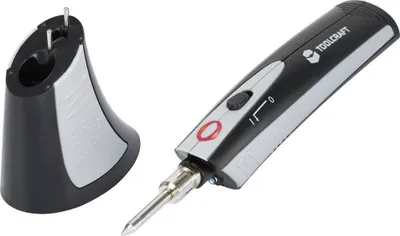 Produktbild von TOOLCRAFT KBI-637 Lötkolben 230 V/AC 6 W +450 °C (max) Akkubetrieben