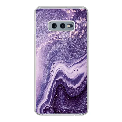 Produktbild von MuchoWow® Handyhülle Schutzhülle Hülle für Samsung Galaxy S10e Naturstein - Glitzer - Luxus Silikon Softcase Handy Hülle - Handy