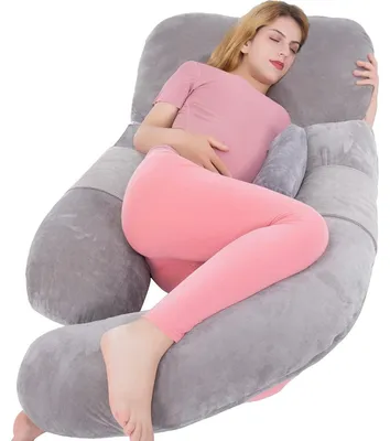 Immagine prodotto di Cuscino a forma di U, extra grande (152 cm), ideale per donne in gravidanza