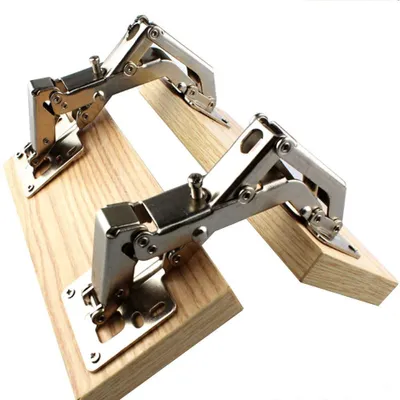 Obrázok produktu pre Solidchoice – Hydraulické závesy s uhlom 170 stupňov pre bezrámové dvere skríň