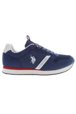 Produktbild von Bester Preis: Blauer Sportschuh für Herren mit Kontrastdetails