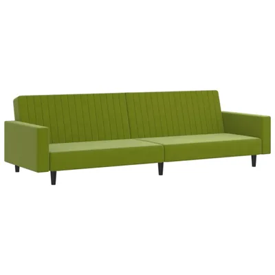 Immagine prodotto di Divano Letto a 2 Posti Verde Chiaro in Velluto