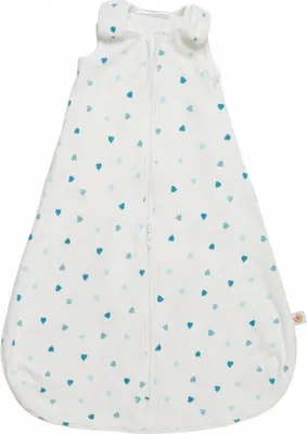 Obrázok produktu pre Ergobaby Spací vak Classic TOG 0,5 Heart to Heart 0-6m